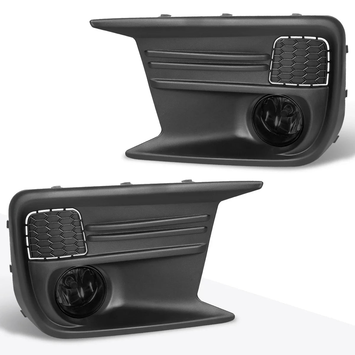 Fog Light Set for Subaru WRX (2018–2019) - Smoked Lens, Bezel, Wiring, Switch