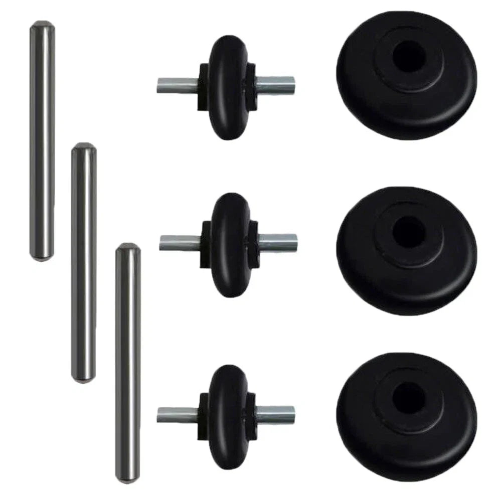 Set of 4 Roller Wheels with Axle for 967435-01