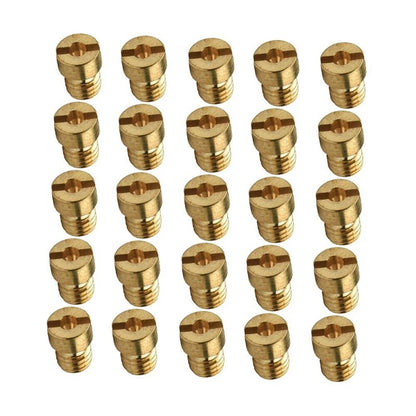 25 Pcs Carburetor Main Jets Set for Dellorto SHA 13 SHA 1419