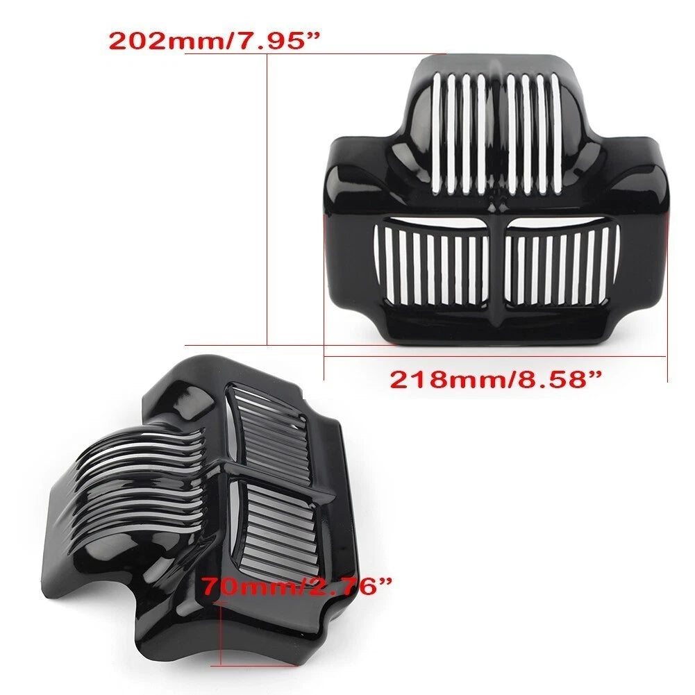 Oil Cooler Cover for Harley Touring Electra Road Street Glide Road Kings