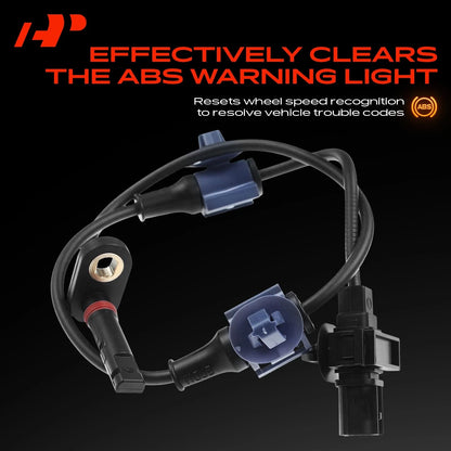 Rear Left ABS Wheel Speed Sensor for Honda CR-V (2007–2011) 57475-SWA-003, 57475-SWA-013