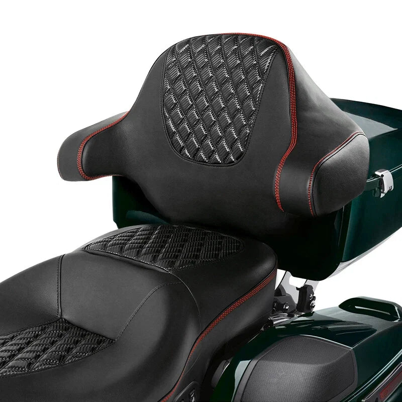 Backrest Pad for Harley Tour Touring Tri Electra Road Glide (2014–2025)
