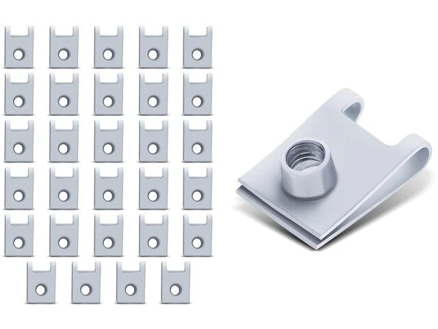 Set of 4 Splash Shield Retainer Clips for Mazda 3 (2010–2023) 29184QHJT