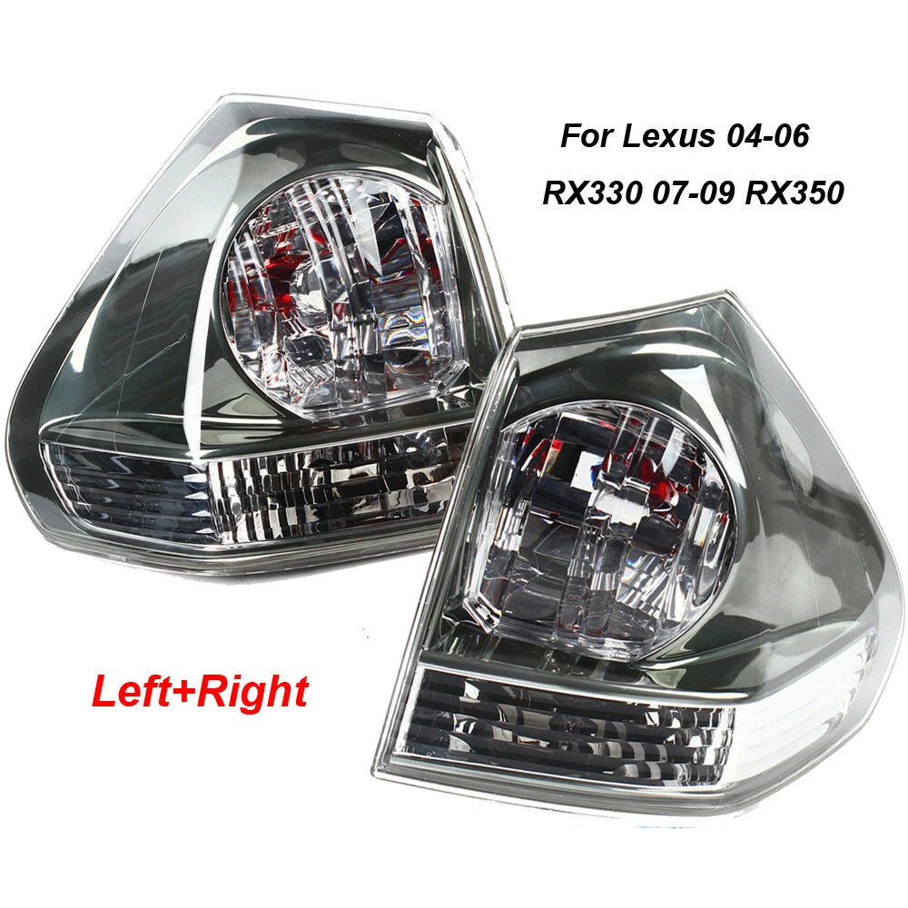 Set of 2 Tail Lights for Lexus RX330 RX350 (2004–2009) 815500E010, 815600E010