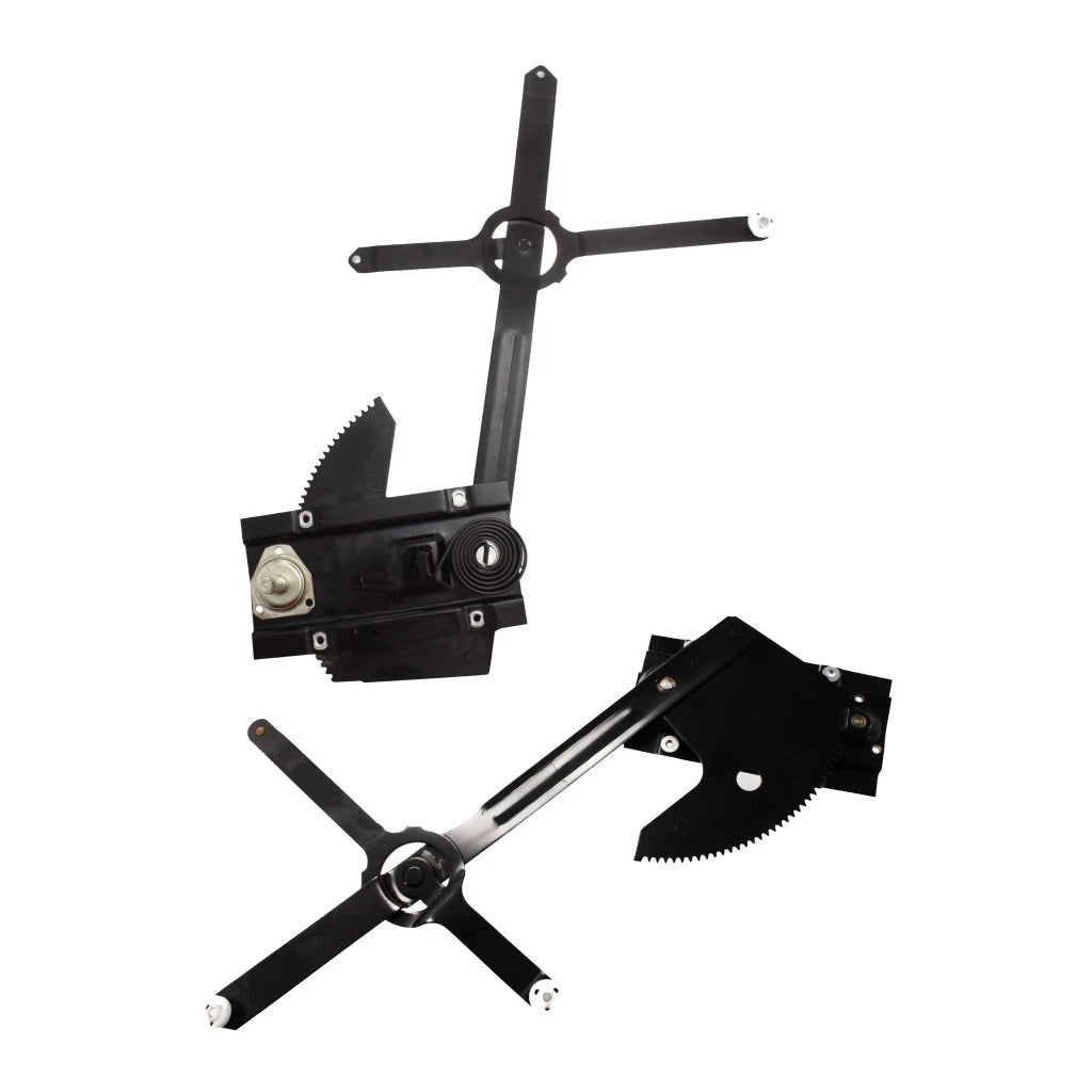 Set of 2 Window Regulators for GMC C1500/K1500 (1990) - MLX-PAIR-SHE898-900AL-CL360A53, GM1350101, GM1351101