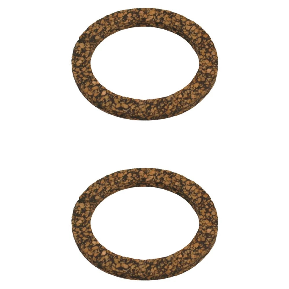 Pack of Two Cork Fuel Bowl Gaskets for Gleaner G, Allis-Chalmers C