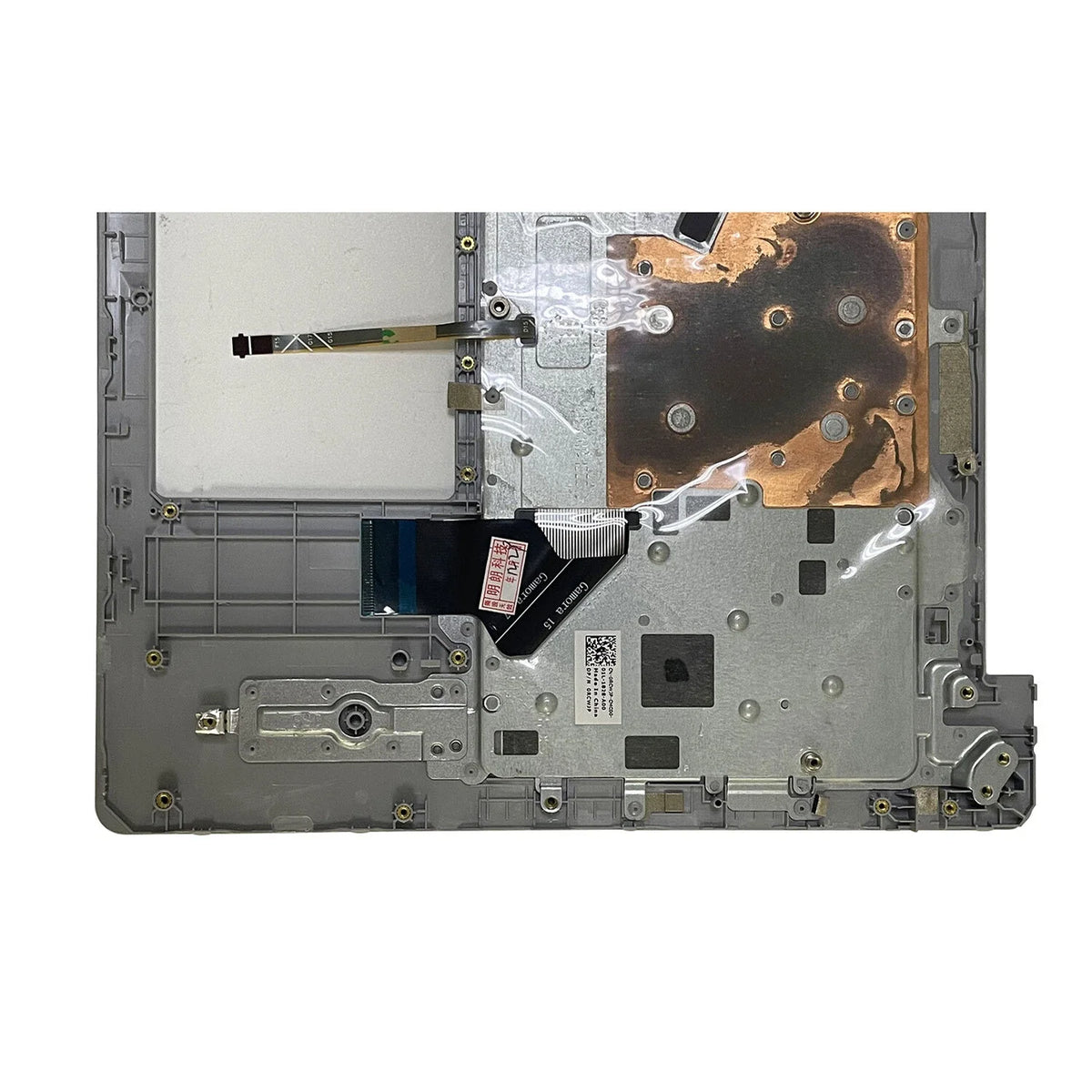 Silver Palmrest with Backlit Keyboard for Dell Inspiron 15 5570 5575 (2017–2018)