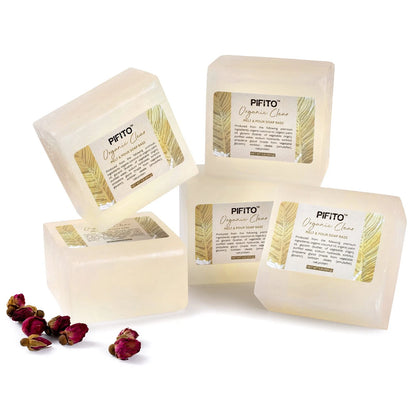 5 lb Organic Clear Melt and Pour Soap Base for Crafting