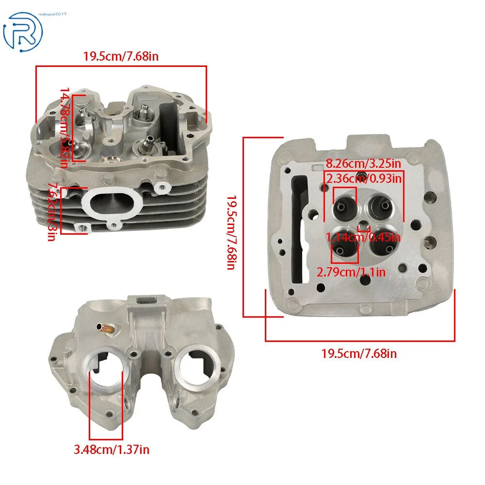 Engine Cylinder Head for Honda Sportrax 400 XR400R TRX400EX (1995–2004) 12200-KCY-670