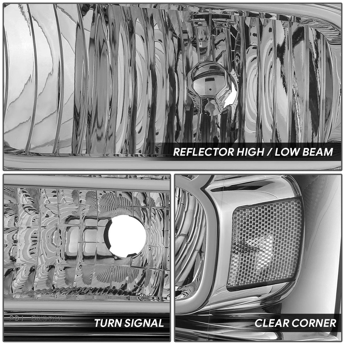 3D LED Running Strip Headlight for Ford F250-550 SD Excursion (2005–2007)
