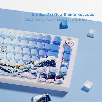 75% PBT Keycaps Set for Custom Keyboards (131 Keys)