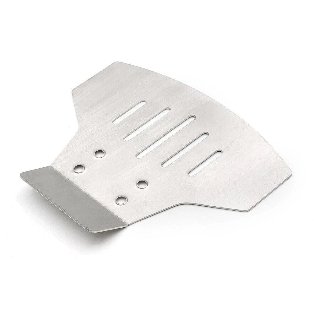 Stainless Front & Rear Skid Plates for Traxxas 1/10 2WD Slash (2010–2023)