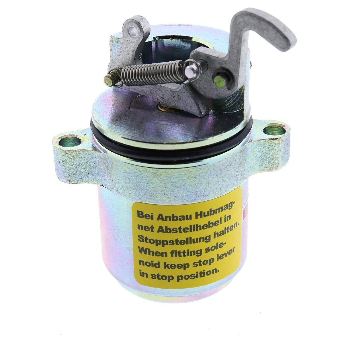 12V Fuel Shutoff Solenoid for Deutz 1011 F4L1011F (04175714, 4270581)