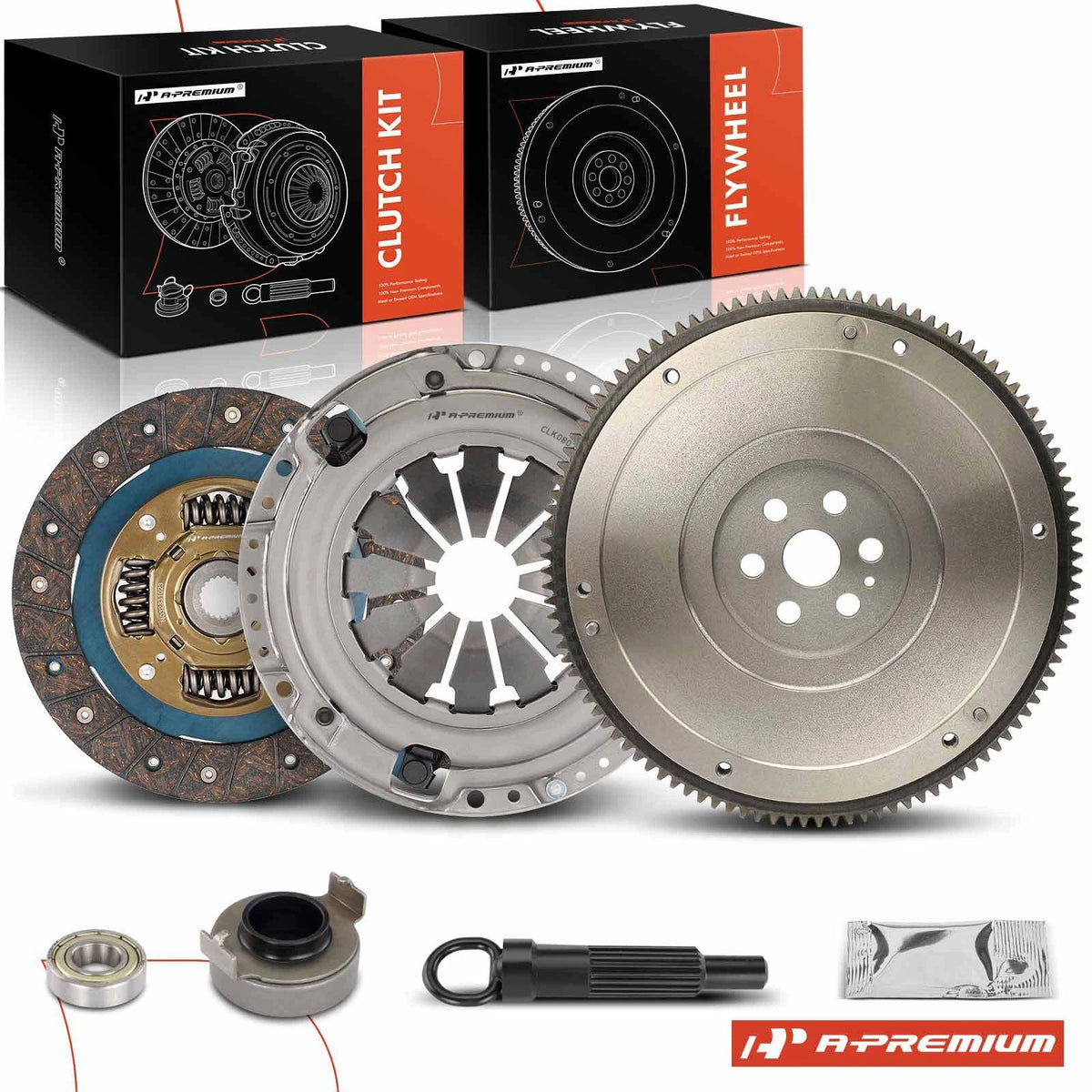 Clutch Kit with Flywheel for Honda Civic del Sol (1992–2000) 08039, 22300P2E003, LFW187