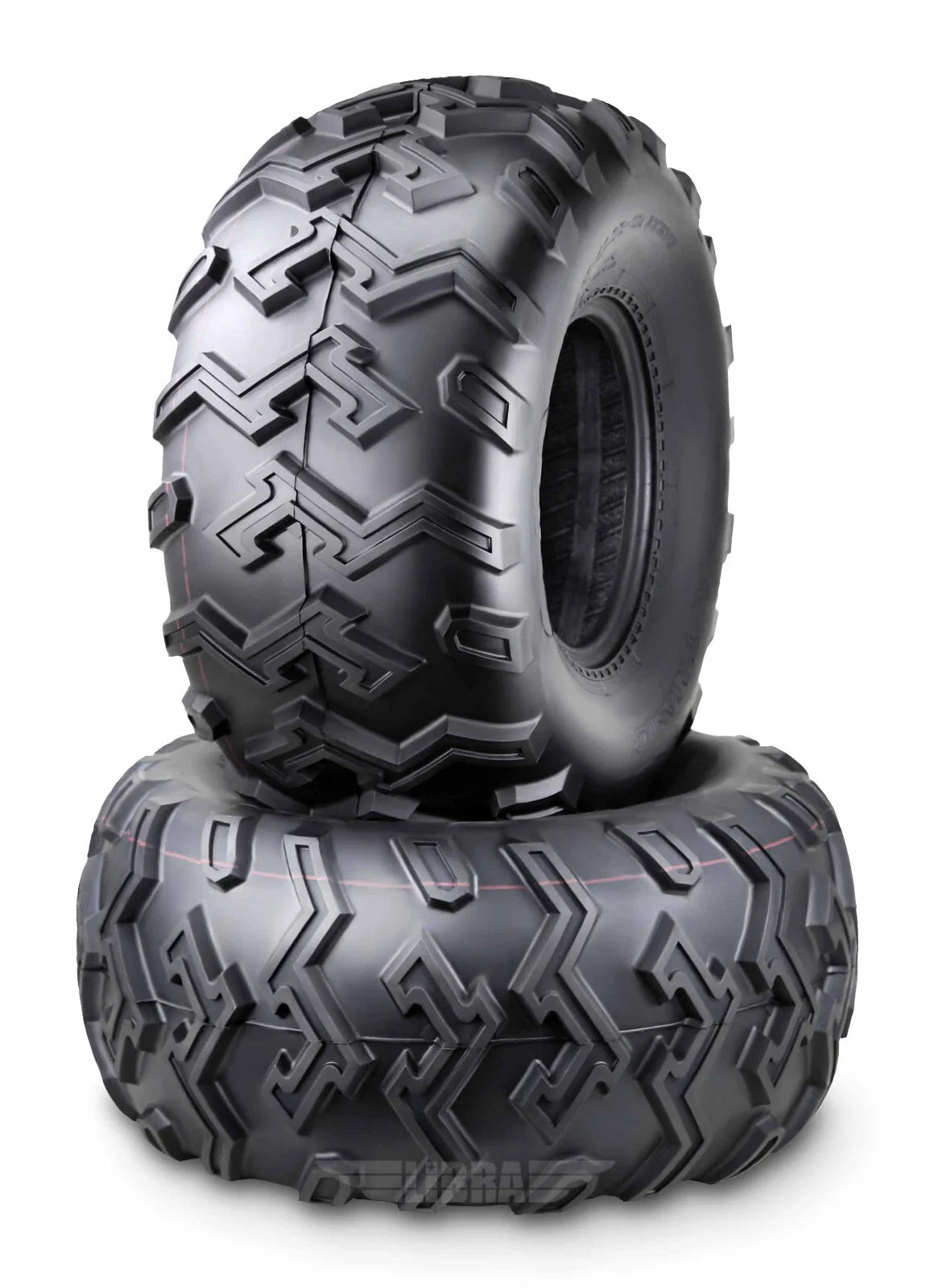 2 Rear ATV Tires 24x11-10 6PR for Suzuki LTF250 Quadrunner (1988–2002)