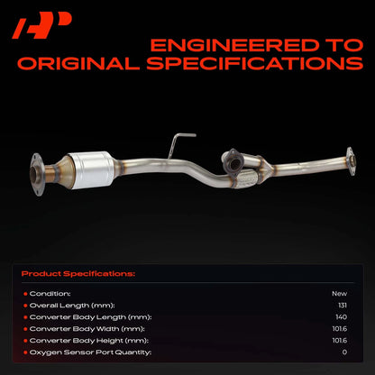 A-Premium Catalytic Converter for Toyota Camry (1997–2000) 642930