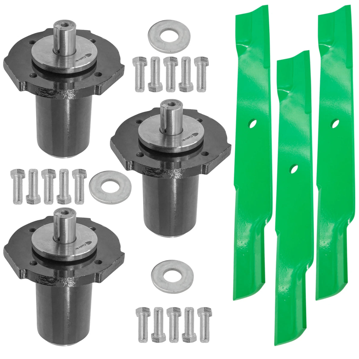 60" Deck Spindle & 20.5" Medium-Lift Blade Kit for Gravely ZT60 (MD)