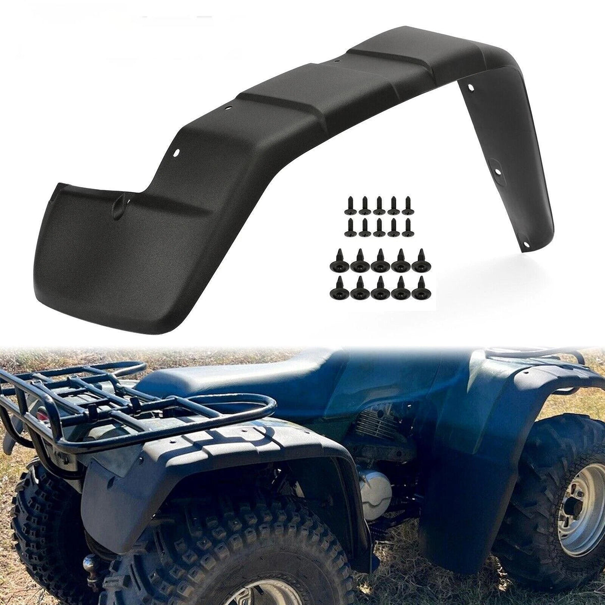 Set of 2 Fender Flaps for Honda FourTrax TRX300 (1996–2000)