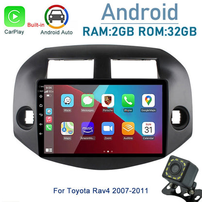10.1" Android 12 Car Stereo for Toyota RAV4 (2007–2011) Carplay Camera