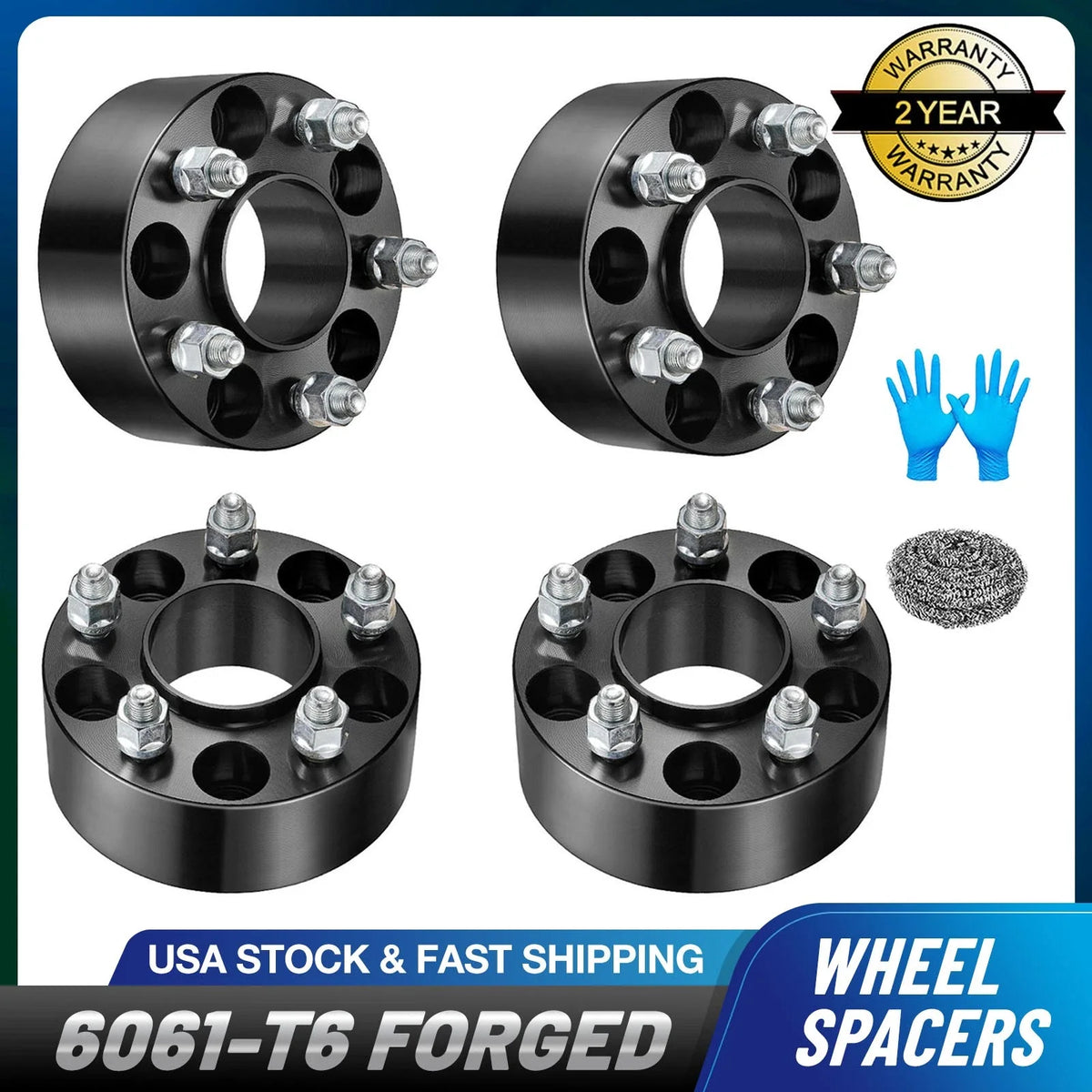 Set of 4 Hubcentric Wheel Spacers for Ford Explorer Sport Trac (2001–2010)
