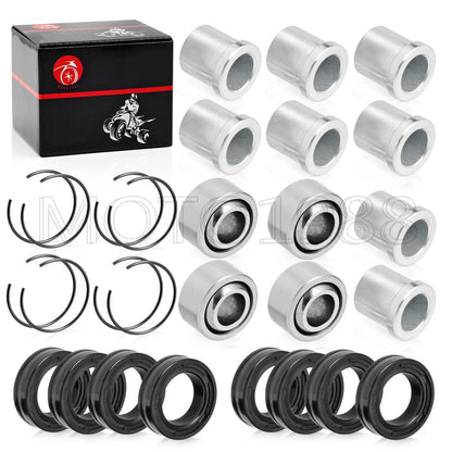 2X Front A-Arm Bushings Set for Honda Sportrax 300 TRX300EX (1993–2008)
