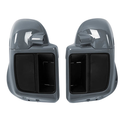 Vented Lower Fairings for Harley CVO Street Glide (2014–2023) Gunship Gray