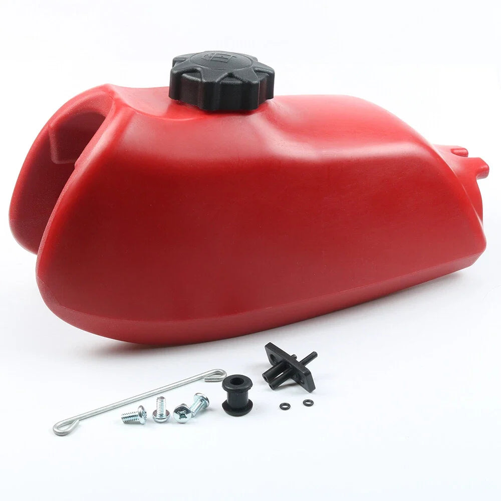 Plastic Fuel Tank & Gas Cap for Honda ATC70 ATC 70 (1972–1985) Red
