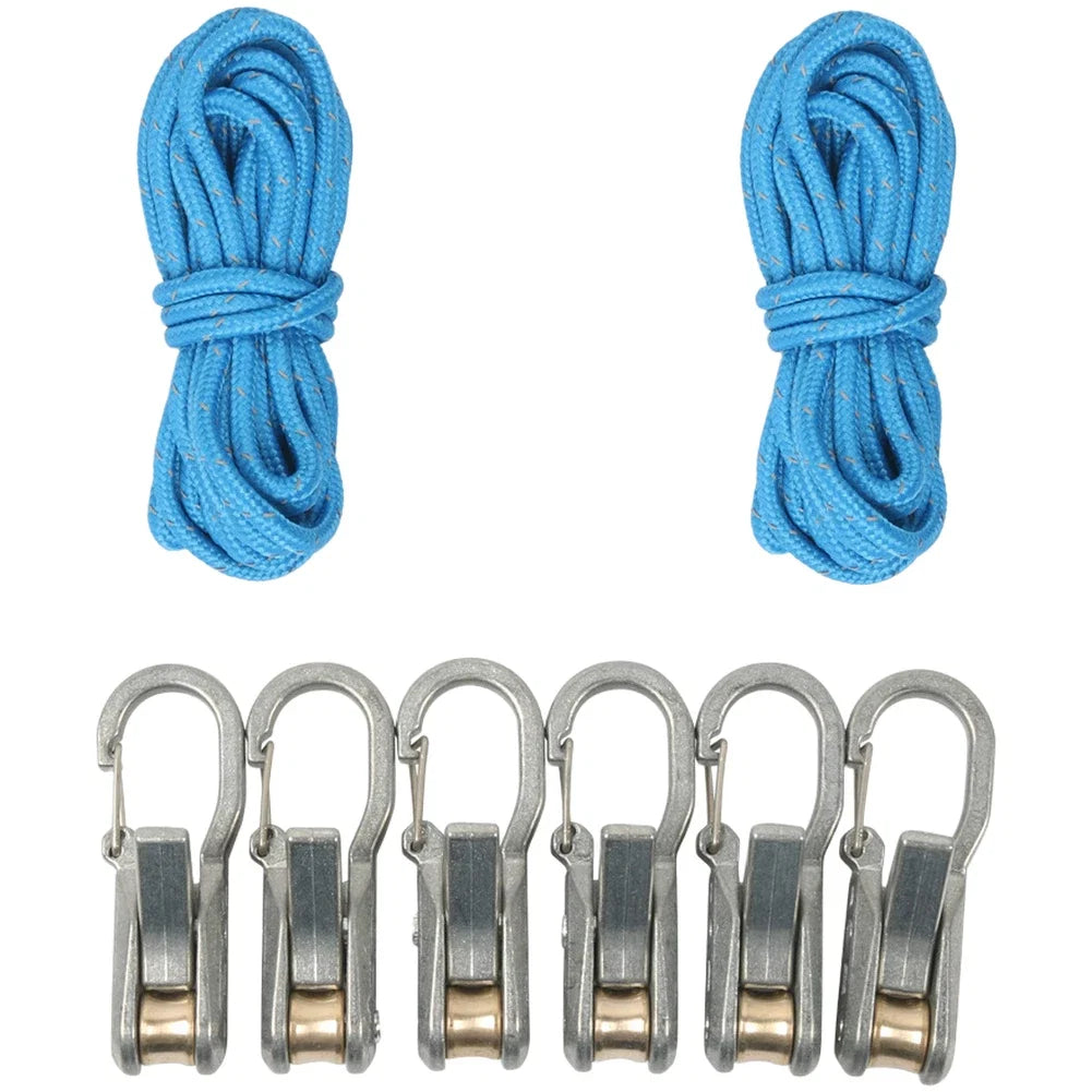 Stainless Steel Rope Tensioner with Roller Lock for Marine Use (Outdoor)