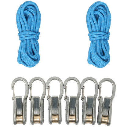 Stainless Steel Rope Tensioner with Roller Lock for Marine Use (Outdoor)