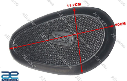 Set of 2 Rubber Grip Knee Pads for BSA A7 A10 B31 B33 C10 C11 C12 M20 M21 M33