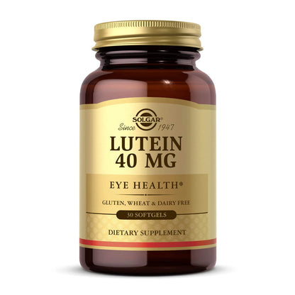 Lutein 40 mg Softgels for Support (30 Count)