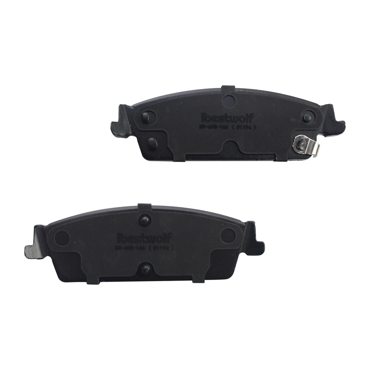 Rear Ceramic Brake Pads for Chevy Silverado Suburban GMC Sierra 1500 (2007–2014) P-1194, D1194