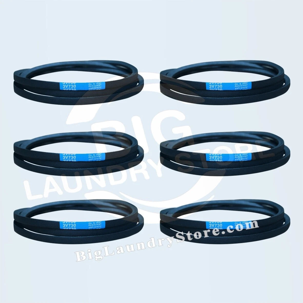 6X 3V730 Belt for Huebsch, SQ, Unimac Washers
