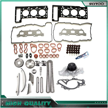 Timing Cover Gasket & Water Pump for Dodge Charger Chrysler (2002–2006)