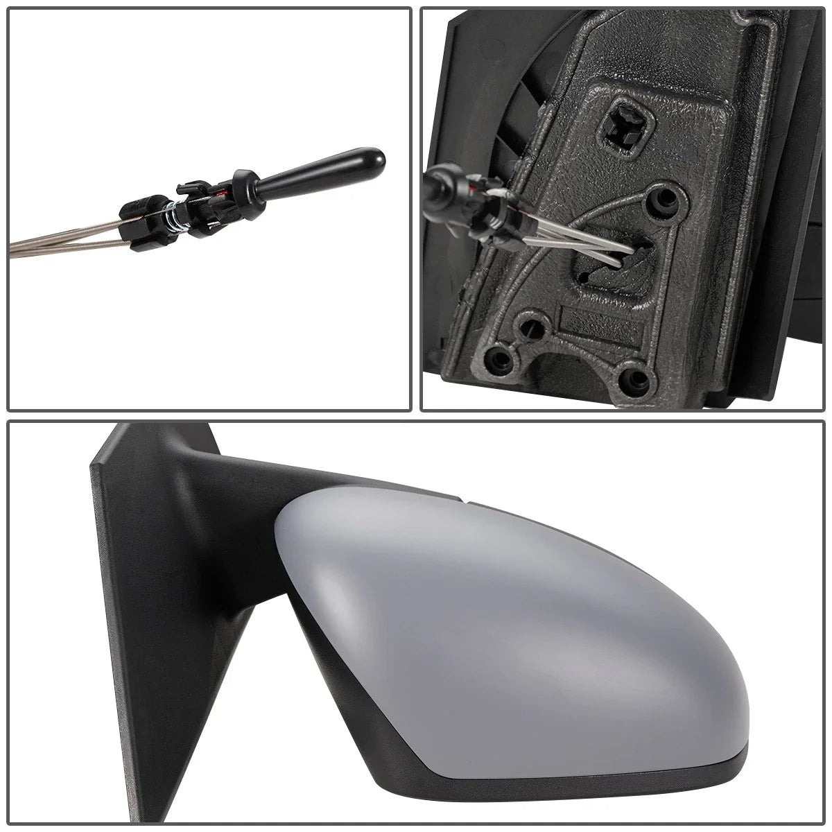 Passenger Side Door Mirror Right for Smart Fortwo (2016–2017) SM1321101