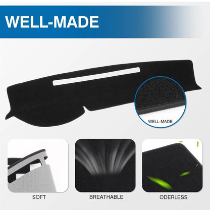 Black Dash Cover for Toyota Tacoma (2005–2015)