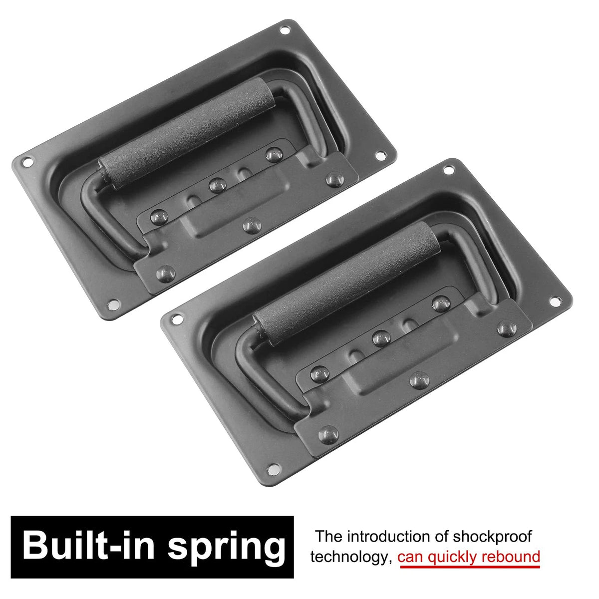 2X Recessed Spring Loaded Speakers for Bonsicoky (5.1" x 3.15")