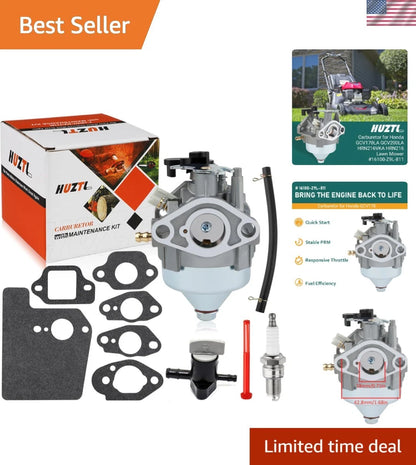 Carburetor Kit for Honda Motors (Compatible with 16100-Z9L-811)