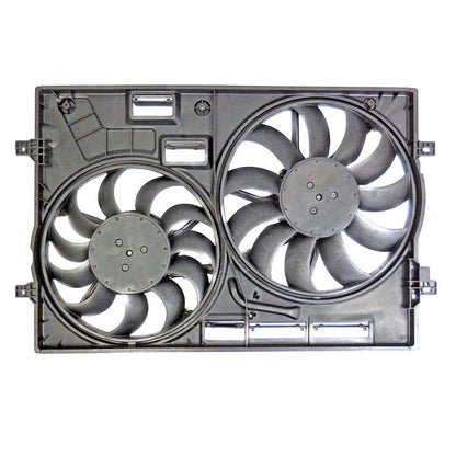 Radiator and Condenser Fan Assembly for Audi TT (2018–2019) LLX-VW3115125-CL360A71, VW3115125