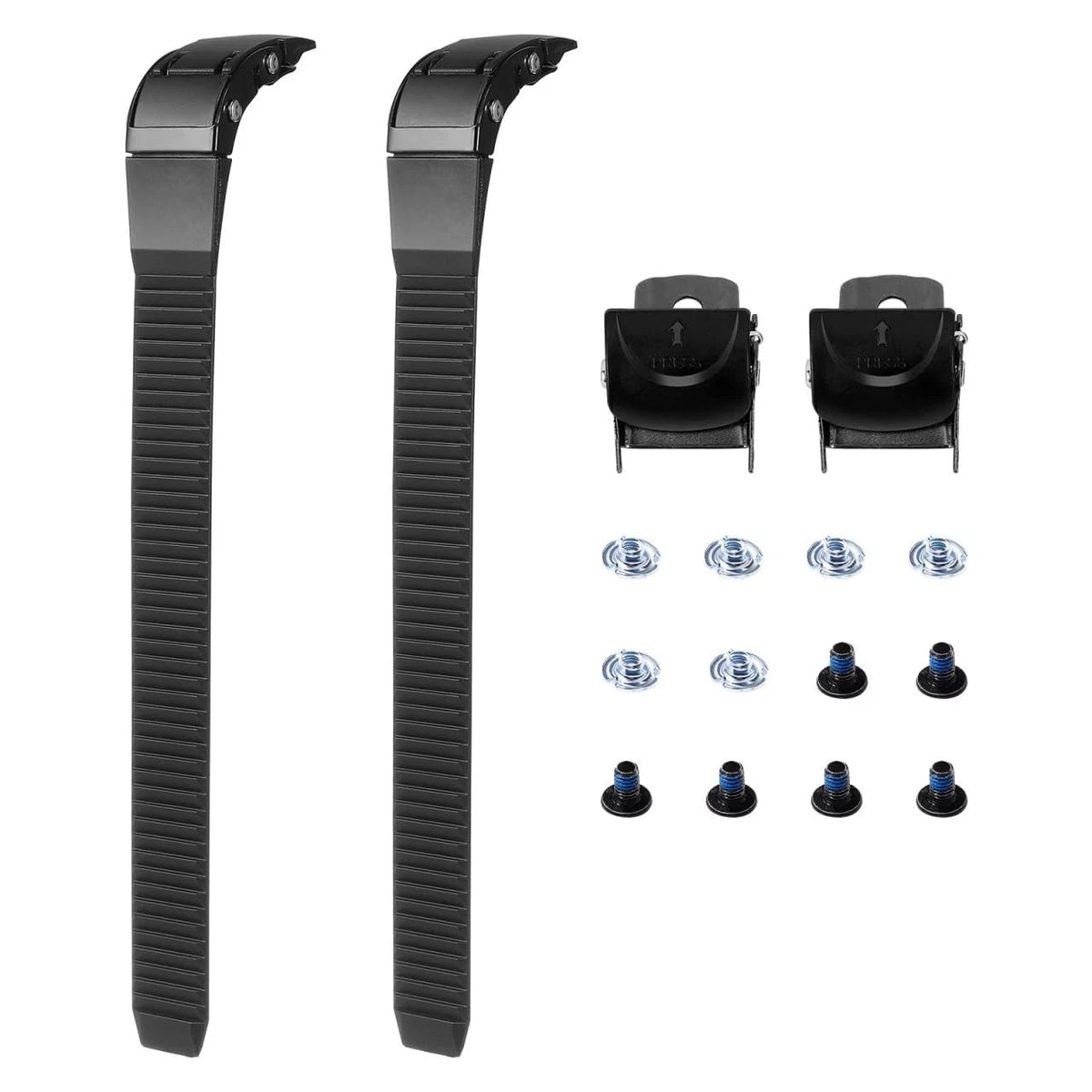 2X Inline Skate Strap Replacement for Homoyoyo (Medium, Black)