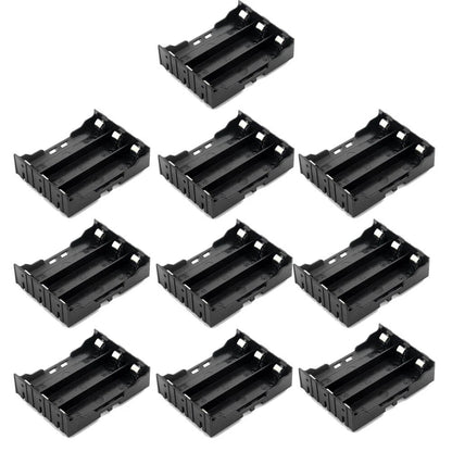 10Pcs 3 Slot Battery Holder for 18650 Power Bank Case