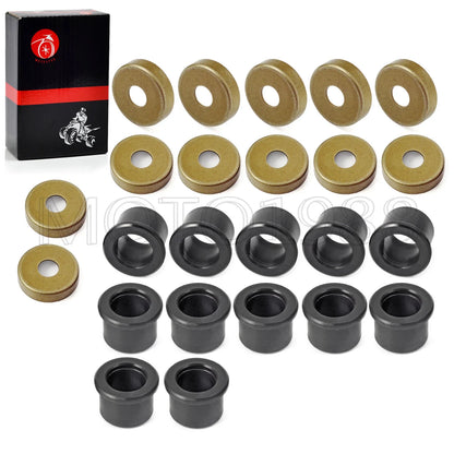 12X Front A Arm Bushing & Seal Caps Kit for Yamaha YFZ450 (2004–2022)