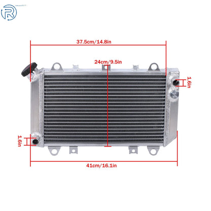 Aluminum Radiator for Kawasaki Mule 2500 2510 2520 (1993–2000) 39061-1270