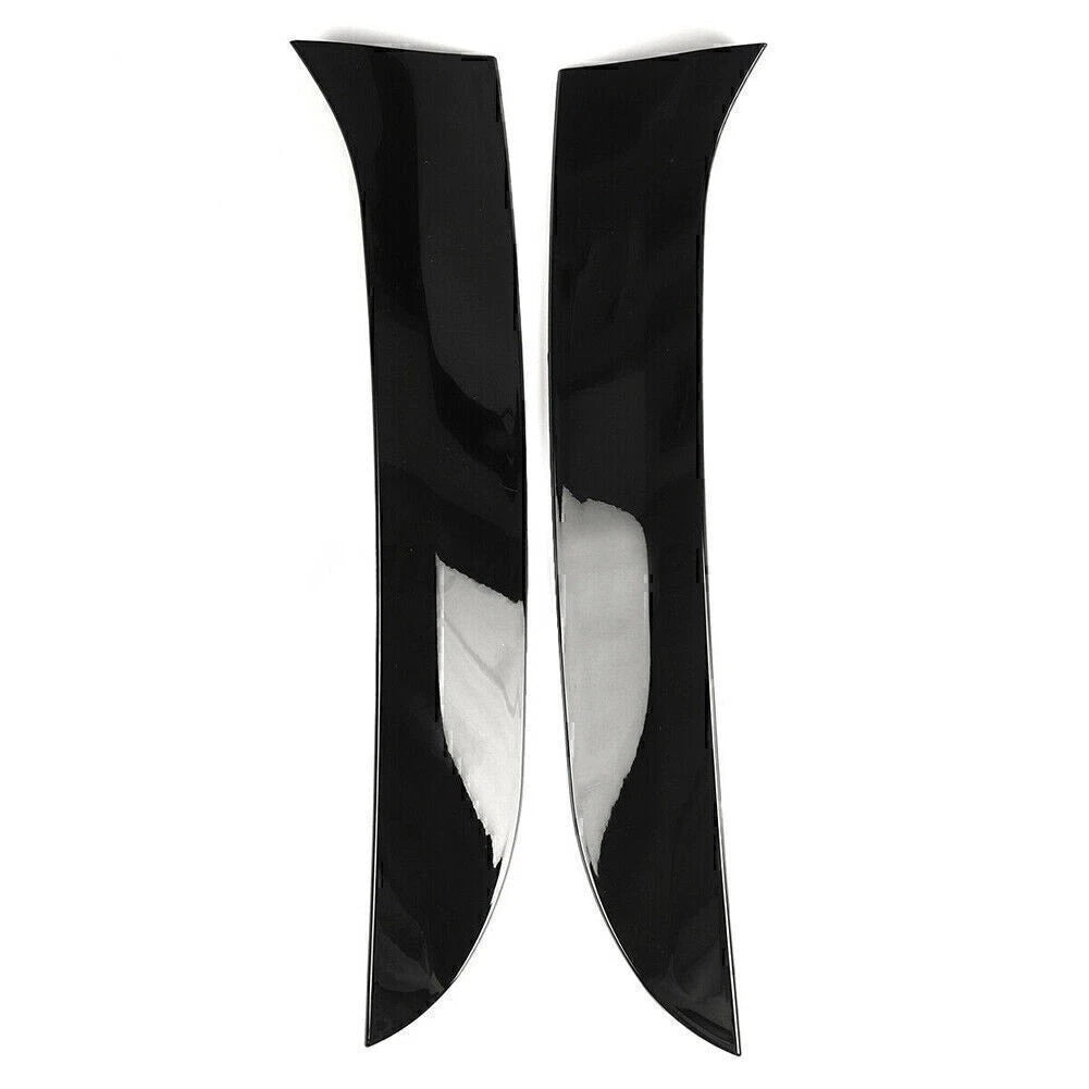 Pair Rear Window Side Canard Spoiler Splitter Trim for Golf 6 MK6 (2009–2013)
