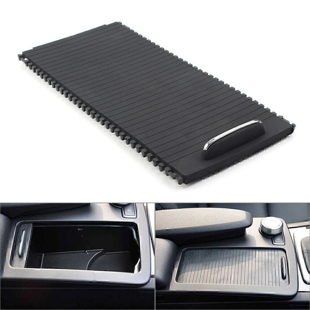 Center Console Water Cup Holder Panel Roller Cover for Mercedes Benz W204 W212