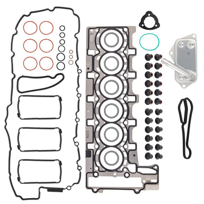 Oil Cooler Assembly with Gaskets for BMW F10 535i 3.0T (2010–2016)