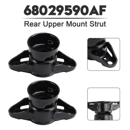 2X Rear Upper Mount Struts for Jeep Grand Cherokee (2011–2022) 68029590AD, 68029590AE, 68029590AF