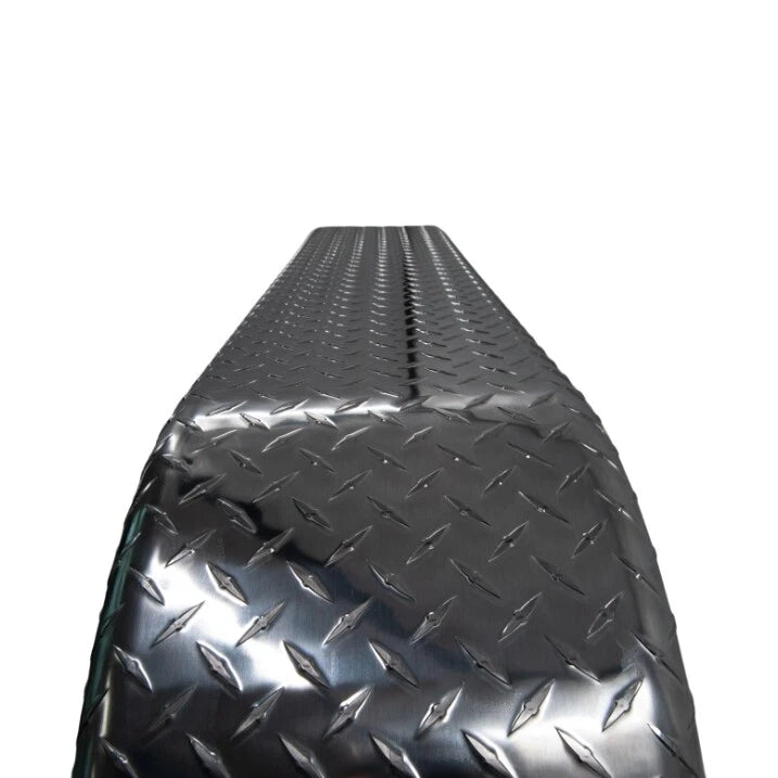 Aluminum Diamond Plate Tandem Axle Boat Trailer Fender 10" x 64" (22938)
