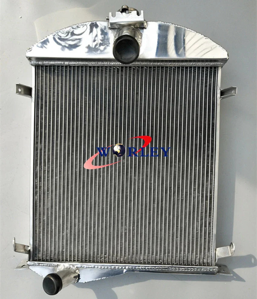 Aluminum Radiator & Fan for Ford Model A 3.3L (1928-1929)