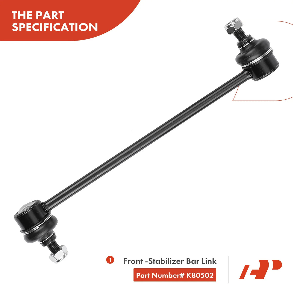 Set of 8 Front Lower Ball Joints Sway Bar Links for Chevy Pontiac